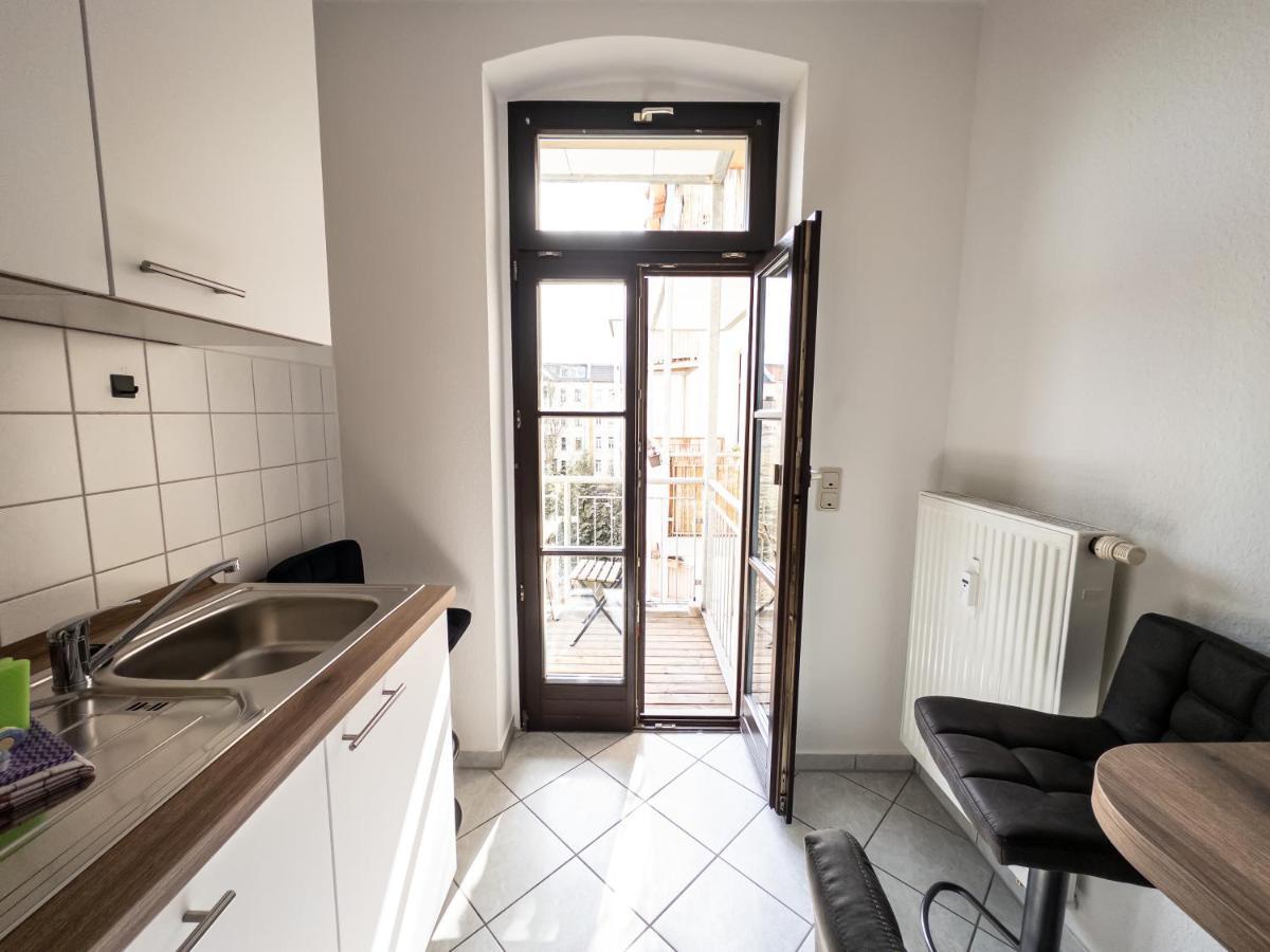 Moderne 3Zimmer Wohnung Mit Netflix Und Balkon Leipzig Buitenkant foto