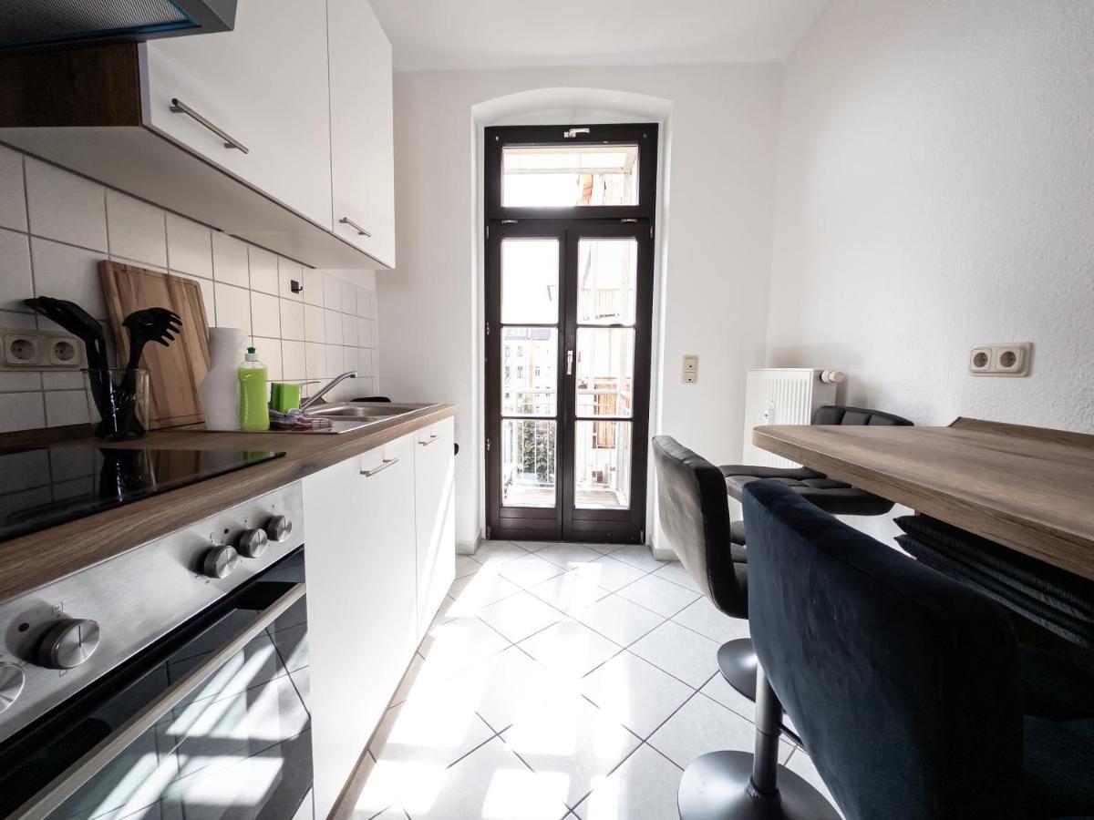 Moderne 3Zimmer Wohnung Mit Netflix Und Balkon Leipzig Buitenkant foto