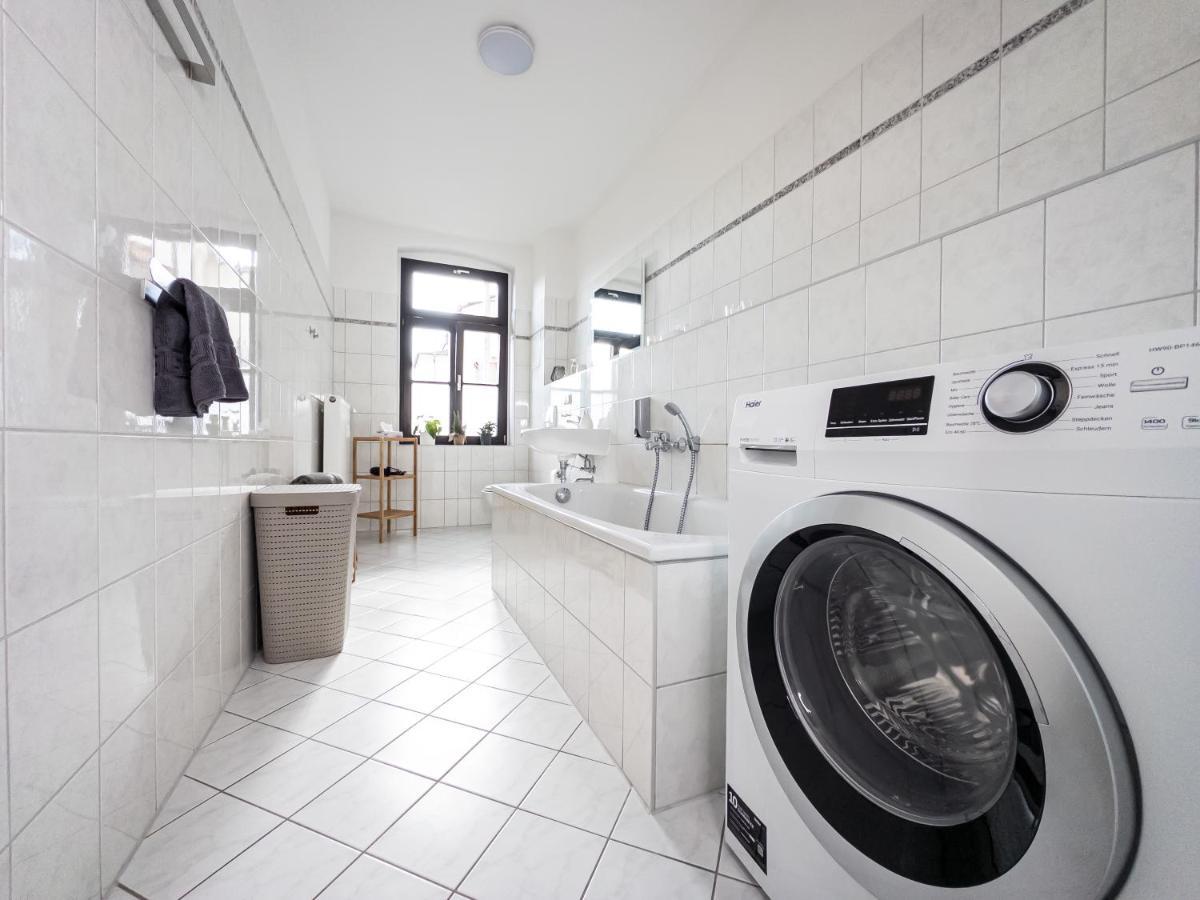 Moderne 3Zimmer Wohnung Mit Netflix Und Balkon Leipzig Buitenkant foto