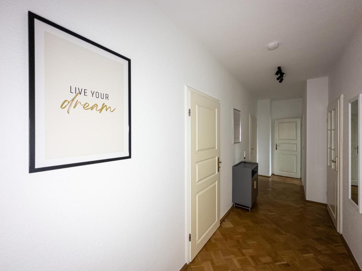 Moderne 3Zimmer Wohnung Mit Netflix Und Balkon Leipzig Buitenkant foto