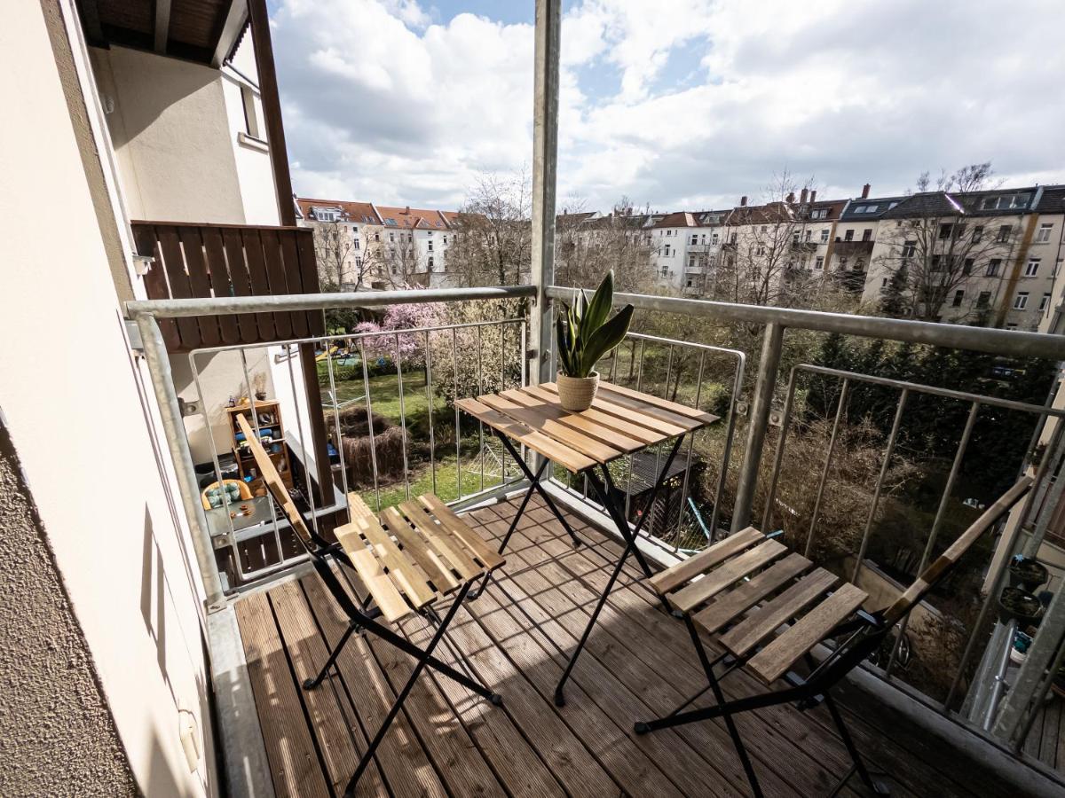 Moderne 3Zimmer Wohnung Mit Netflix Und Balkon Leipzig Buitenkant foto